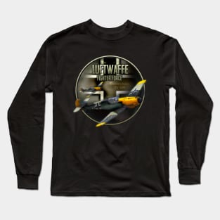 BF109 Messerschmitt Fighter Force Long Sleeve T-Shirt